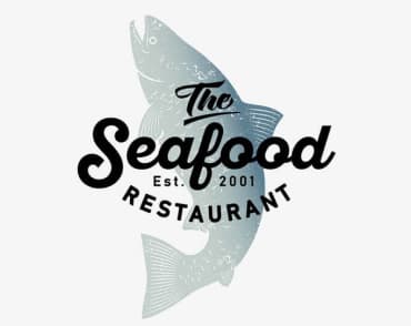 Логотип ресторану з рибою